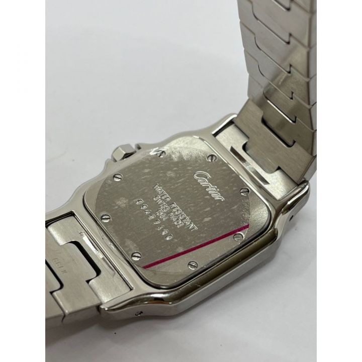 Cartier カルティエ サントスガルベ 腕時計 ボーイズ 1564 シルバー 