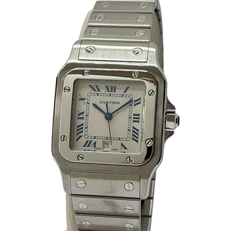 中古】 Cartier カルティエ サントスガルベ 腕時計 ボーイズ 1564 