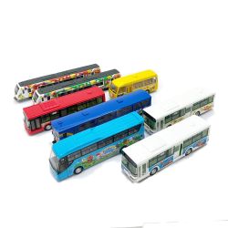 ◆◆  PINOCCHIO他　アンパンマン　トロッコ列車　路線バス、幼稚園バス、JR四国バス、土佐山田バス　列車　まとめ　8台セット Aランク