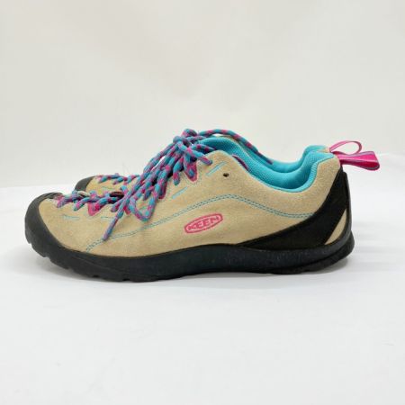 キーン KEEN ジャスパー グレー/ピンク スエード スニーカー 26.5㎝ キーン KEEN レディース スニーカー JASPER ジャスパー スペア