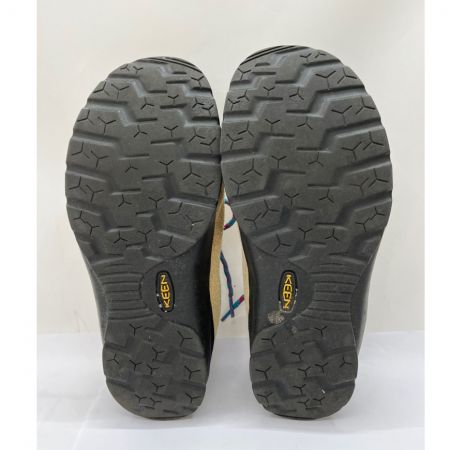 KEEN キーン JASPERジャスパー　ローカットスニーカー　26.5cm　スエード 1008204 ベージュ×ピンク
