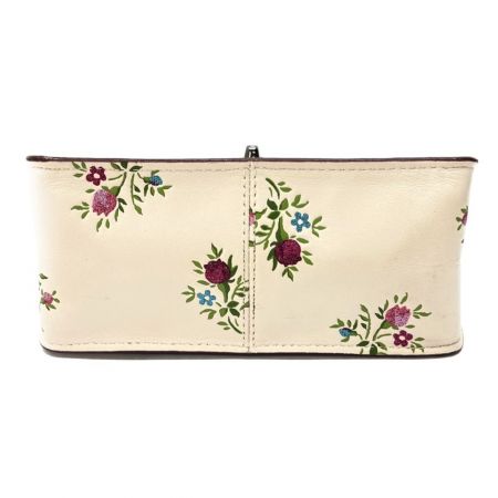  COACH コーチ ショルダーバッグ  バワリークロスボディウィズフローラルショルダー 花柄 22553 アイボリー