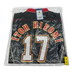 ◆◆  日本ハム 新庄剛志デザイン レプリカユニフォーム ＃17　伊藤大海　Sサイズ 赤 x 黒 Nランク