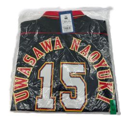 ◆◆  日本ハム 新庄剛志デザイン レプリカユニフォーム ＃15　上沢直之　Mサイズ 赤 x 黒 【未開封品】 Nランク