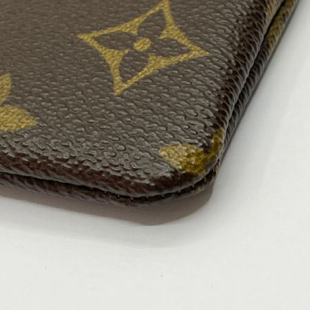  LOUIS VUITTON ルイヴィトン モノグラム ポシェット・クレ　コインケース・キーケース M62650 ブラウン系
