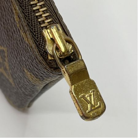  LOUIS VUITTON ルイヴィトン モノグラム ポシェット・クレ　コインケース・キーケース M62650 ブラウン系