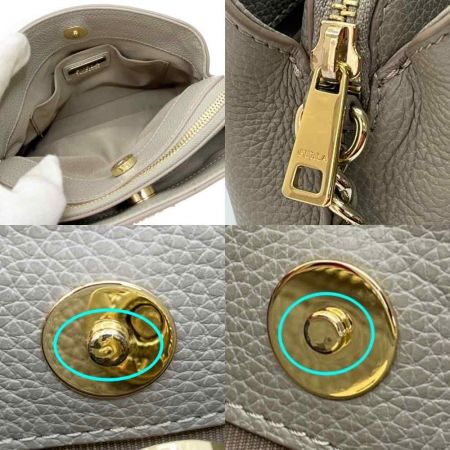  FURLA フルラ  ショルダーバッグ 　チェーンショルダーバッグ グレー