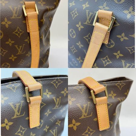  LOUIS VUITTON ルイヴィトン モノグラム カバ・ピアノ 布袋付  トートバッグ M51148 ブラウン