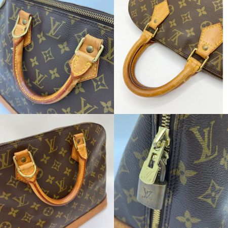  LOUIS VUITTON ルイヴィトン モノグラム　アルマ　ハンドバッグ　スレ、ヨゴレあり M51130