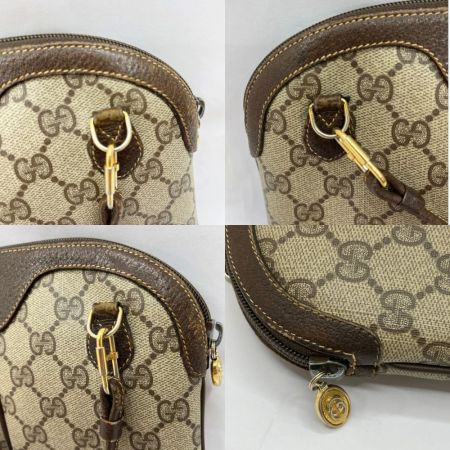  GUCCI グッチ オールドグッチ　シェリーライン　ショルダーバッグ 904.02.047 ブラウン 内側剥がれあり