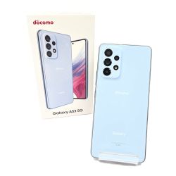 ◆◆ SAMSUNG サムスン  スマートフォン  128GB NTTドコモ 〇 Galaxy A53 5G  SC-53C オーサムブルー Aランク
