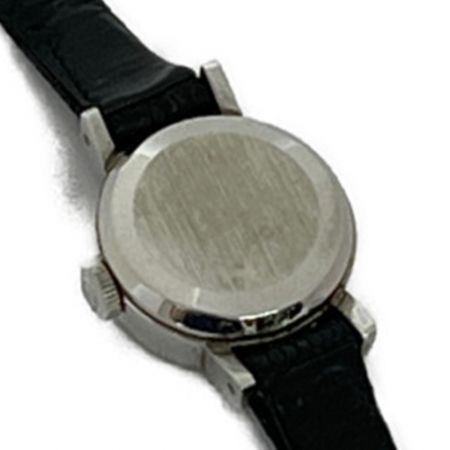  OMEGA オメガ デビル  手巻き腕時計  レザー ホワイト  ベルトダメージ