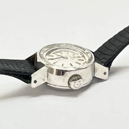  OMEGA オメガ デビル  手巻き腕時計  レザー ホワイト  ベルトダメージ