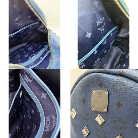  MCM エムシーエム リュック ブルー