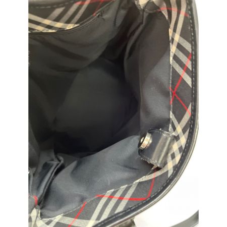  Burberrys バーバリーズ トートバッグ　　バケツ型　ブラック　チェック ブラック