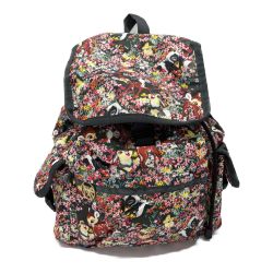 ◆◆ LeSportsac レスポートサック リュック　バンビ柄　 Bランク