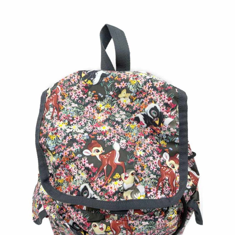 中古】 LeSportsac レスポートサック リュック バンビ柄 ｜総合 ...