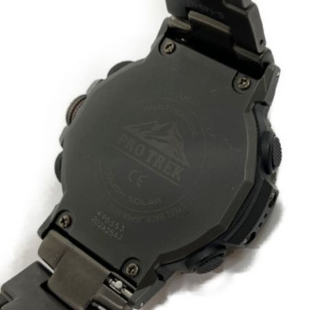  CASIO カシオ 腕時計　プロトレック　ファイアフォール 電波ソーラー  チタン PRW-50YT