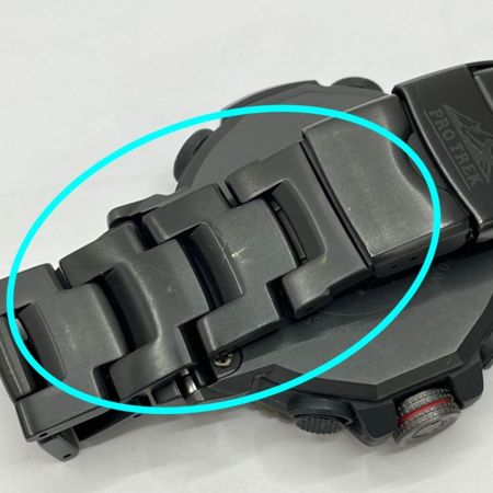  CASIO カシオ プロトレック クライマーライン 電波ソーラー ブラック ブレスレットタイプ PRW-50YT