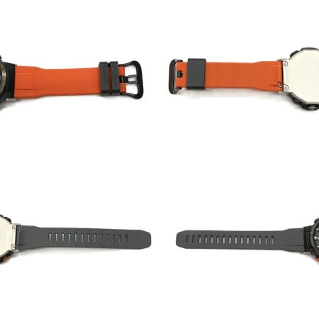  CASIO カシオ プロトレック　デジアナ腕時計 日本フリークライミング協会 PETZLコラボモデル PRW-60YJP オレンジ x グレー