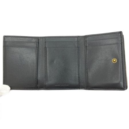  MARC JACOBS マークジェイコブス グラムショット 三つ折り財布 S160L01RE21 ブラック