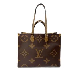 ◆◆ LOUIS VUITTON ルイヴィトン トートバッグ ジャイアント・モノグラム オンザゴーGM M44576 モノグラム・リバース Aランク