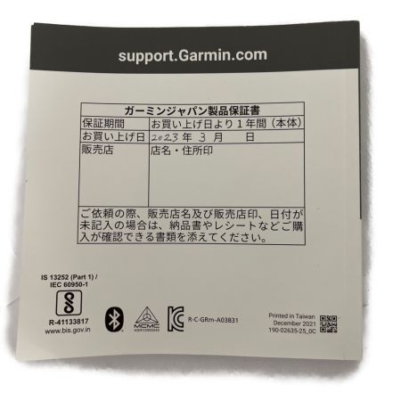  GARMIN APPROACH Z82 GARMIN　距離計　2023年3月 ブラック