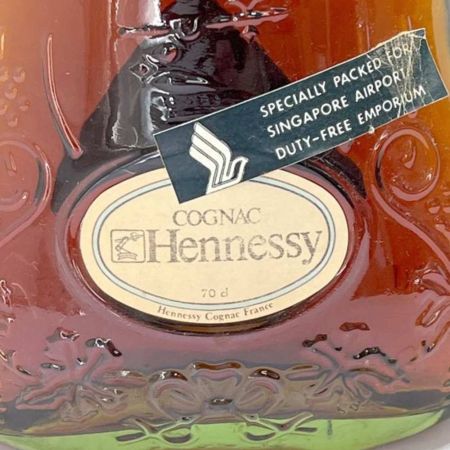  Hennessy ヘネシー ブランデー コニャック  700ml 箱無 XO グリーンボトル  度数記載なし 未開栓