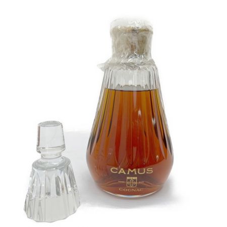 【中古】 CAMUS カミュ ブランデー コニャック バカラボトル 替栓