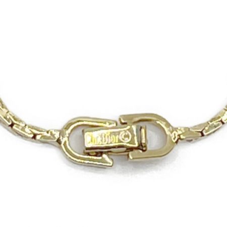  Christian Dior クリスチャンディオール ネックレス　アンティーク　パール　花モチーフ