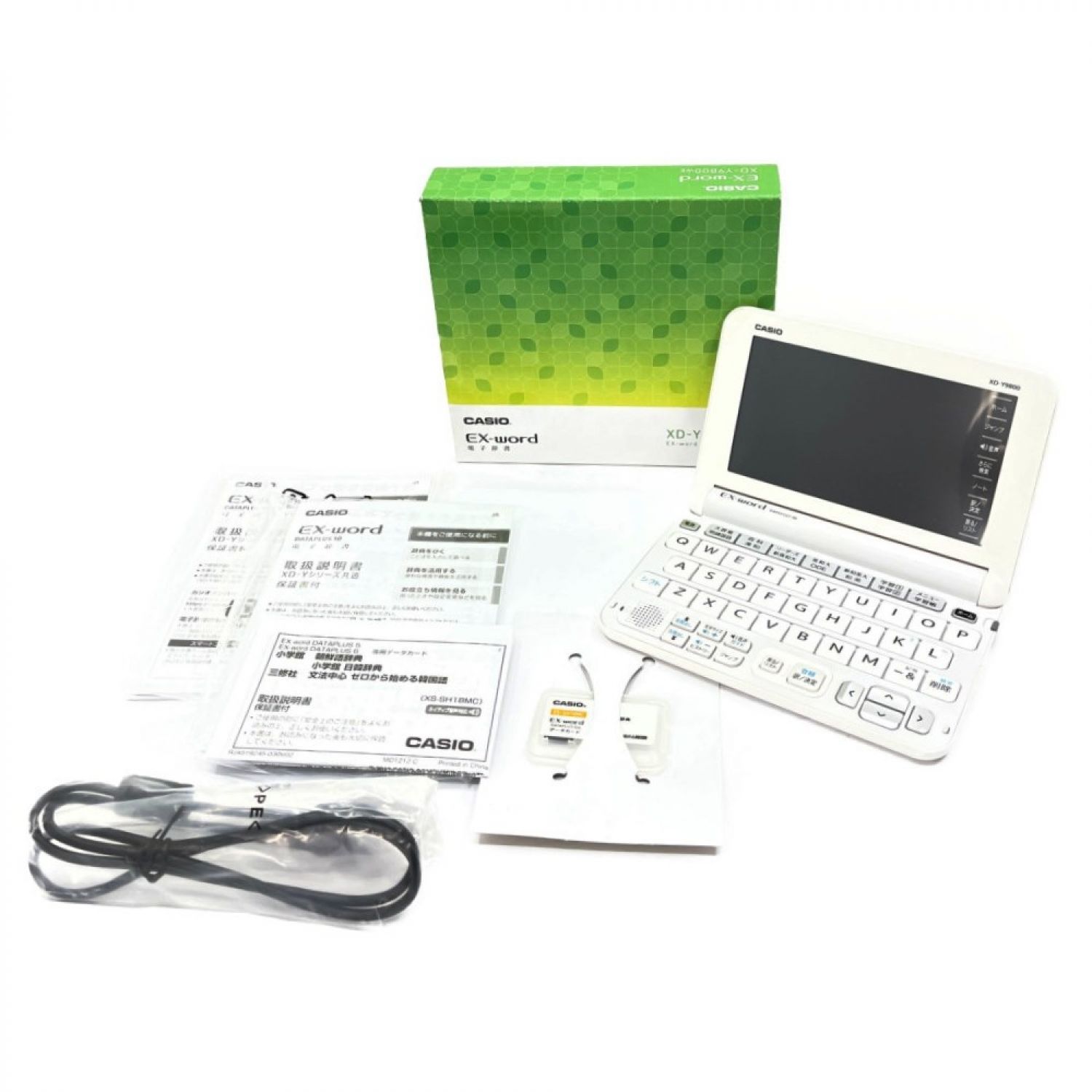 CASIO  EX-word DATAPLUS 10 XD-Z9800 韓国語