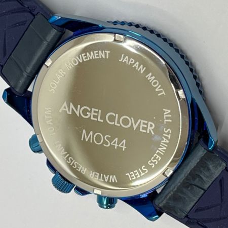  ANGEL CLOVER エンジェルクローバー　腕時計　ソーラー充電　ブルー　MOS44 MOS44