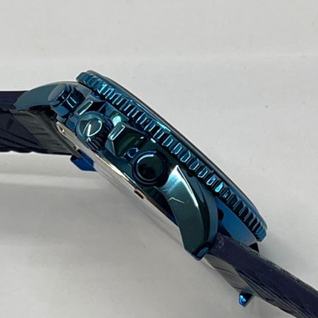  ANGEL CLOVER エンジェルクローバー　腕時計　ソーラー充電　ブルー　MOS44 MOS44