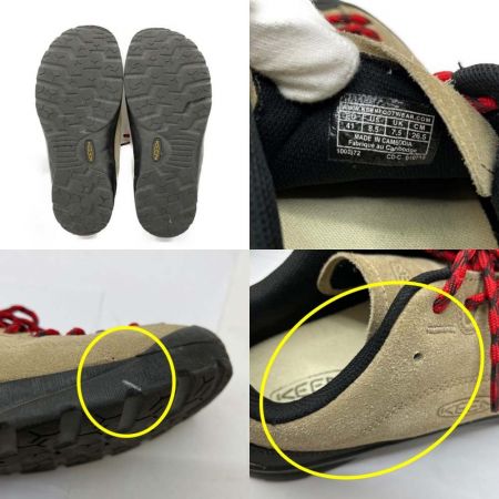  KEEN キーン  レザースニーカー　ジャスパー　26.5cm 1002672 ベージュ