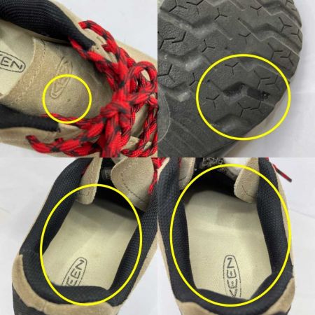  KEEN キーン  レザースニーカー　ジャスパー　26.5cm 1002672 ベージュ