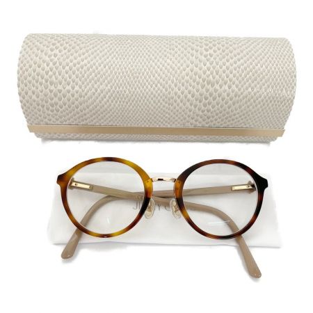  JIMMY CHOO ジミーチュウ アイウェア メガネ　【度入り】 JC311 OT4 145 ブラウン