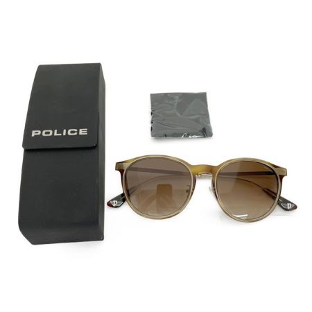  POLICE ポリス アイウェア サングラス 　ケース付 SPL775K ブラウン
