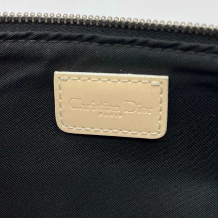  Christian Dior クリスチャンディオール CM0042 ブラック サドルバッグ　トロッター　PVC　塩ビ