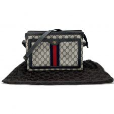 中古】 GUCCI グッチ ソーホー インターロッキングG スモール ディスコ