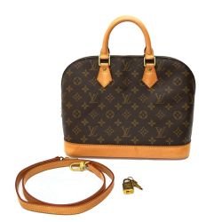 ◆◆ LOUIS VUITTON ルイヴィトン ハンドバッグ モノグラム アルマPM　ショルダーストラップ付 M51130 Bランク