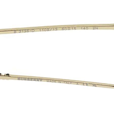  BURBERRY バーバリー サングラス B3136-D ブラウン/ゴールド系