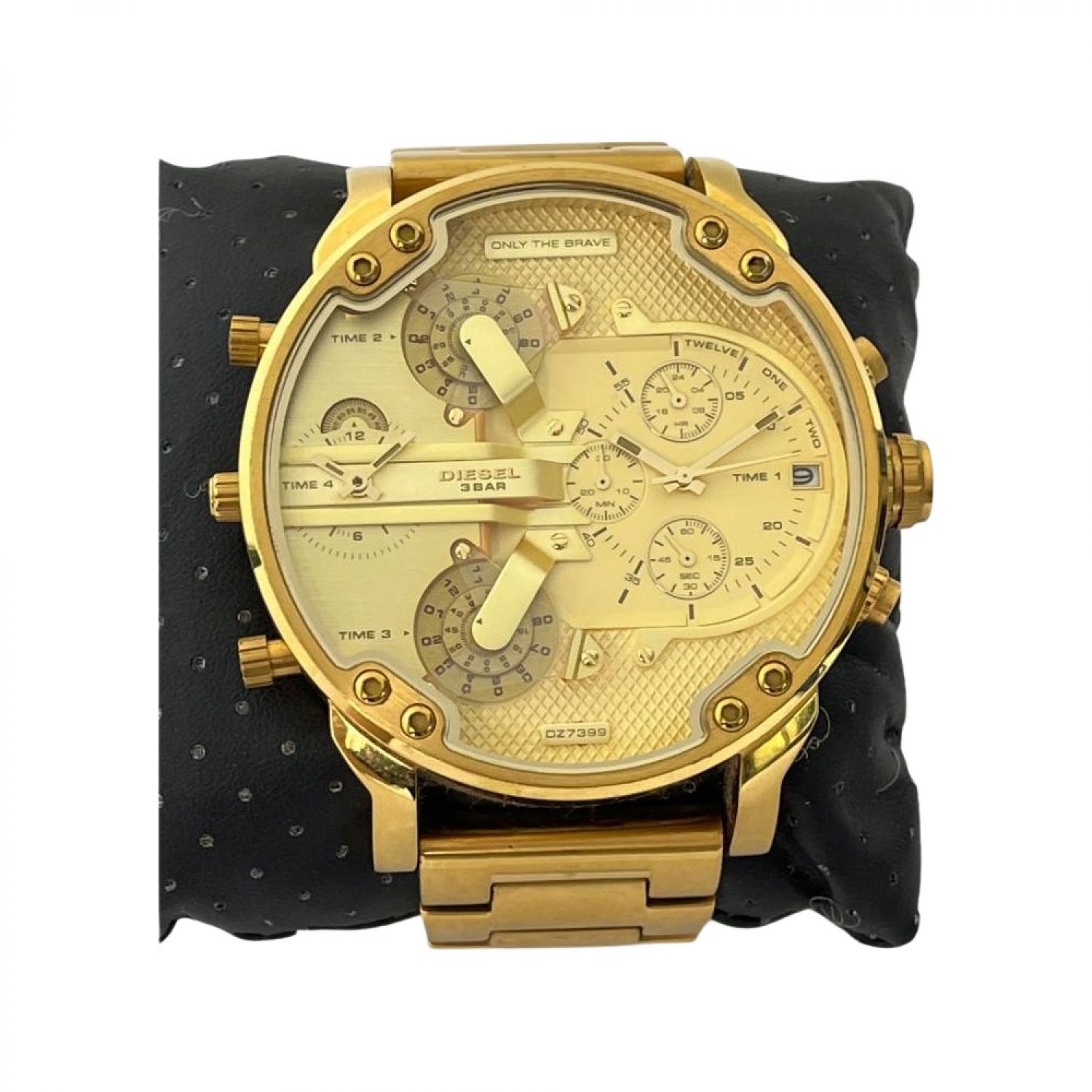 未使用品】DIESEL ディーゼル メンズ 腕時計 DZ7399 ゴールド-