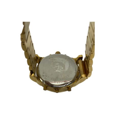  DIESEL ディーゼル ミスターダディ　メンズ　腕時計　クオーツ　ゴールドカラー DZ-7399