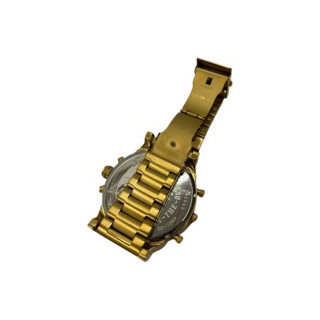  DIESEL ディーゼル ミスターダディ　メンズ　腕時計　クオーツ　ゴールドカラー DZ-7399