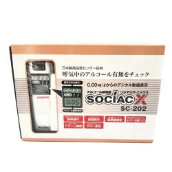 ◆◆ SOCIAC・X ソシアック　エックス アルコールチェッカー　 SC-202 Sランク