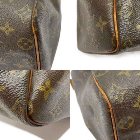 中古】 LOUIS VUITTON ルイヴィトン モノグラム スピーディ 25 千切れ