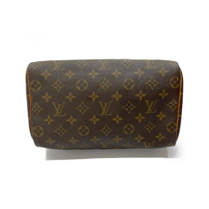 LOUIS VUITTON ルイヴィトン モノグラム スピーディ 25 千切れ/ジップ部分リペア M41109  ブラウン｜中古｜なんでもリサイクルビッグバン