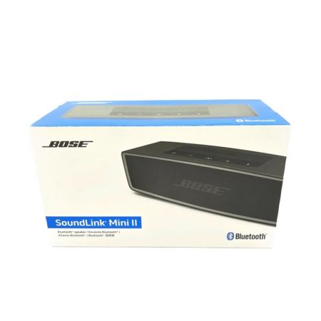  BOSE ボーズ Bose SoundLink ミニ Bluetooth スピーカー II 725192-3120 ブラック