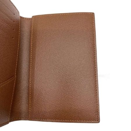  LOUIS VUITTON ルイヴィトン クーヴェルテュール・パスポール パスポートケース モノグラム M64502 ブラウン
