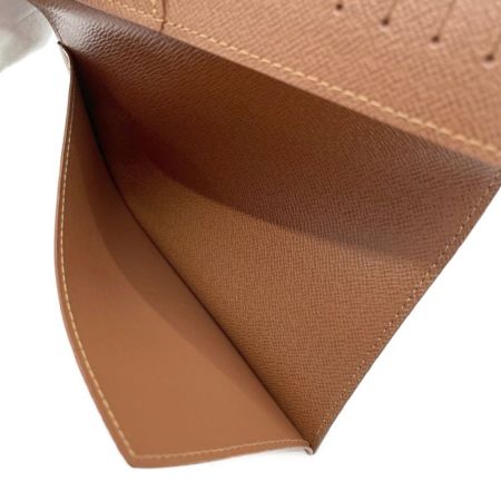  LOUIS VUITTON ルイヴィトン クーヴェルテュール・パスポール パスポートケース モノグラム M64502 ブラウン